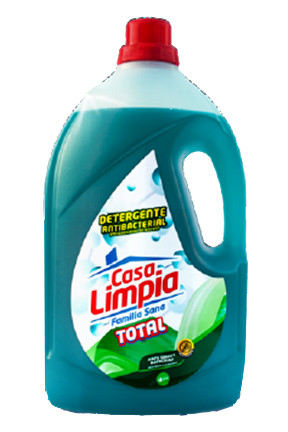 Detergente Casa Limpia T Antibacter 4Ltr C4 #4410