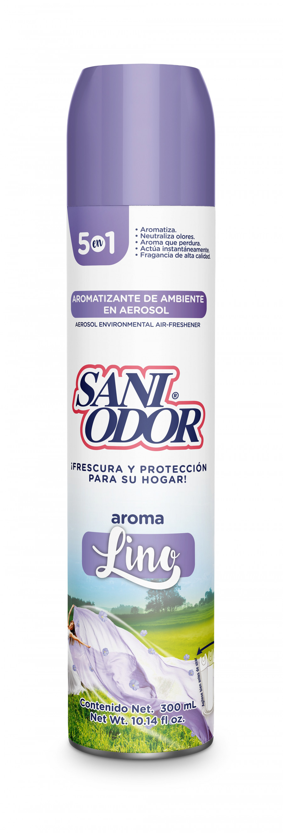 Ambiental aer 300ml Sani Odor Lino C12 #6111