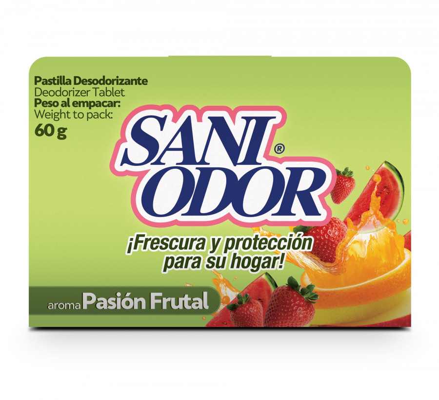 Sani Odor Past. Desodor. Pasion Frutal 60gr C60