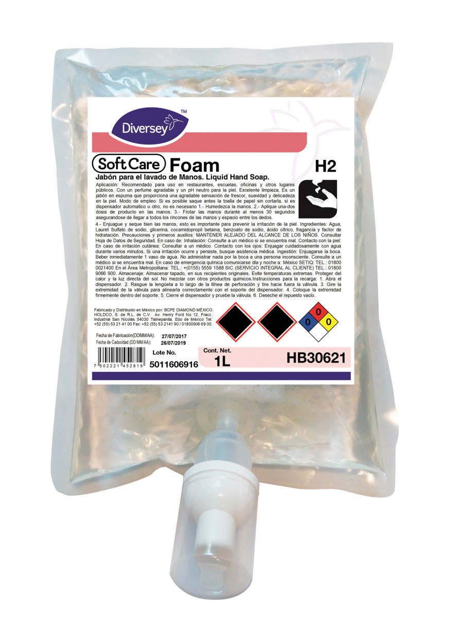 Soft Care Foam H2 6 X 1 L