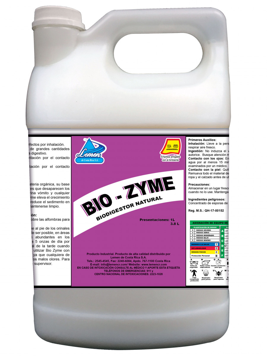 Bio-Zyme Destruye Bact. Gln  C4