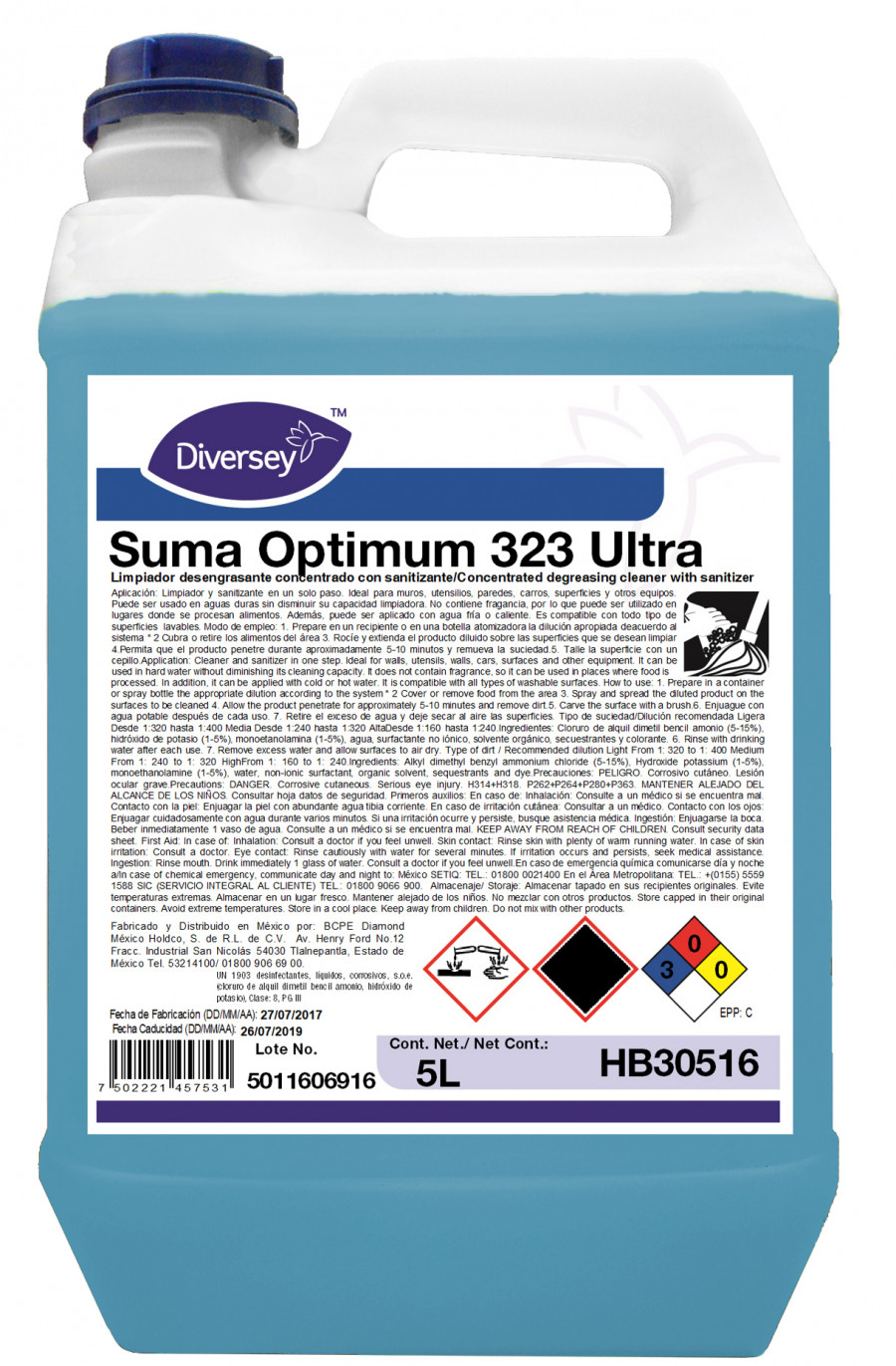 Suma Optimum 323 Ultra 5 Ltr C4 HB30516